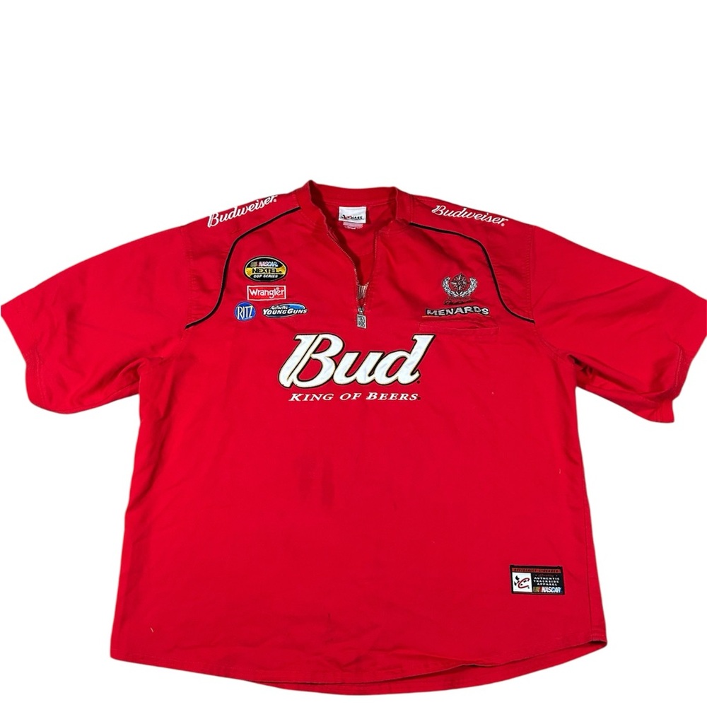 Vintage 2006‎ Chase Authentics Budweiser NASCAR Racing Shirt